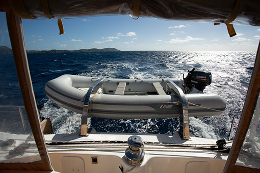 Yacht Whimbrel dinghy