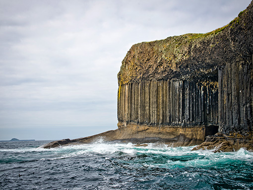 Staffa Island and Fingals Cave Pic: VisitScotland / Kenny Lam